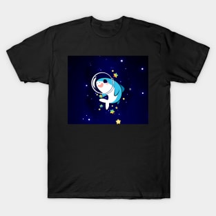 shark in the space T-Shirt